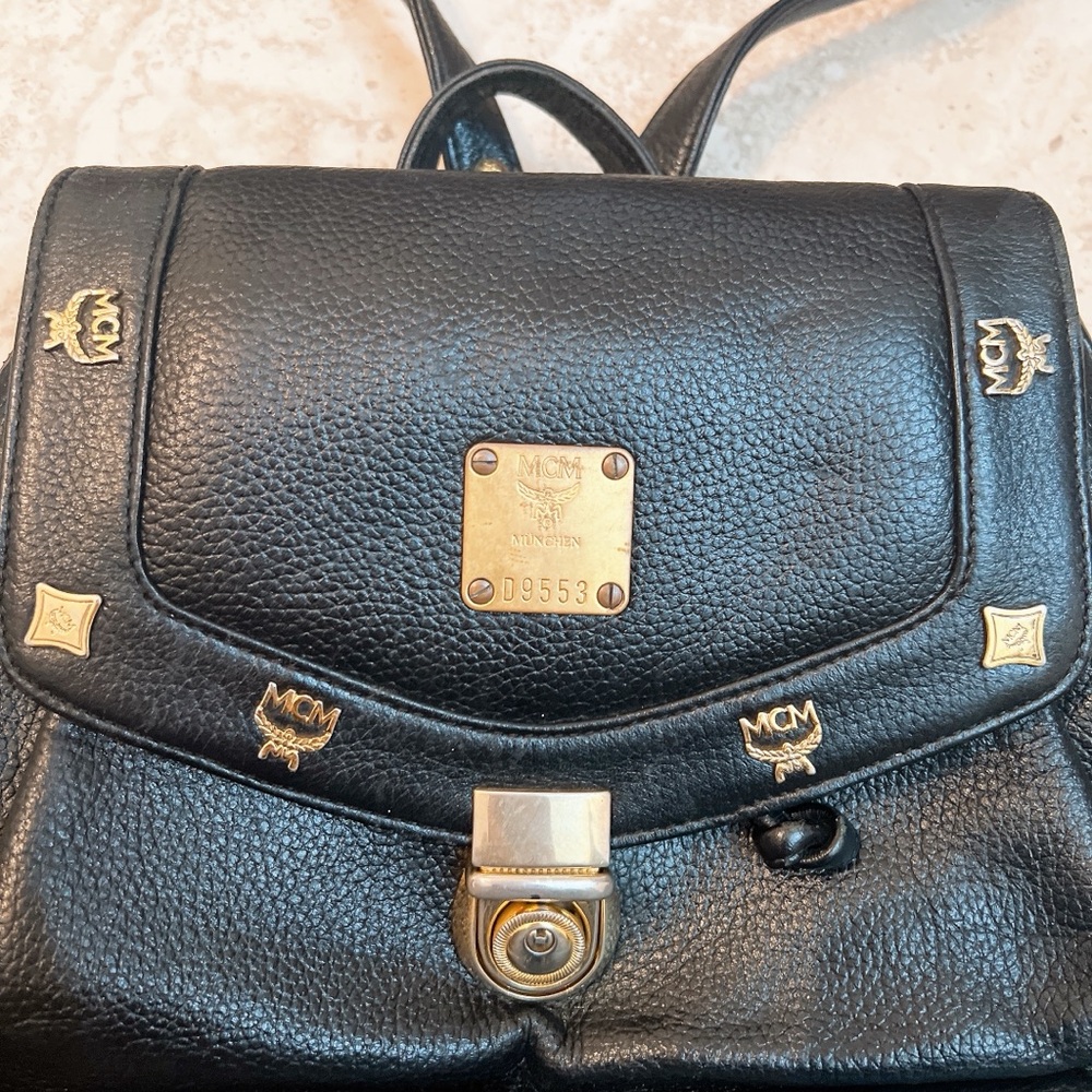 Mcm Drawstring Backpack - image 3